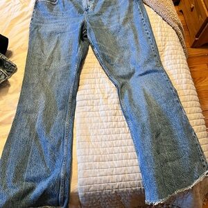 Abercrombie & Fitch Light Blue Flare Jeans